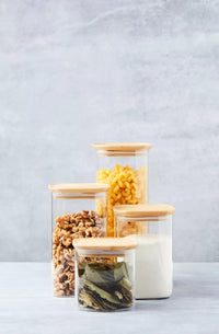 Storage jar with bamboo lid 800ml