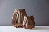 Vase mocha ø 24.5cm H 28cm