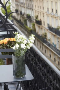 Vaas groen Ø 14.3cm H 28cm