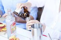 Set cocktail avec cuillère - mesureur - pilon à cocktail & cobbler shaker