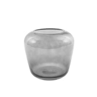 Vaas grijs Ø 20cm H 18cm