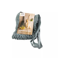 Filet à provision parisien à longues anses vert sauge