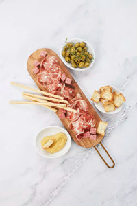 Acacia wood serving board 50cm