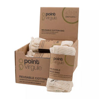 Herbruikbaar groente- en fruitzakje 30x40cm