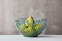 Wire basket sage green ø 25cm