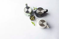Theepot met thee infuser mat saliegroen 500ml
