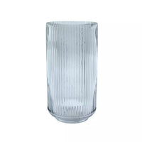 Vaas blauw Ø 14.3cm H 28cm