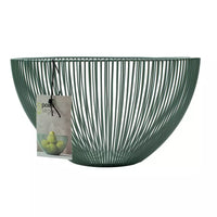 Wire basket sage green ø 25cm