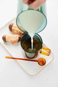 Carafe vert/ambre 730ml