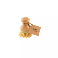 Brosse à vaisselle en bambou et matière synthétique recyclée