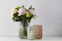 Vase green Ø 12cm H 19.3cm