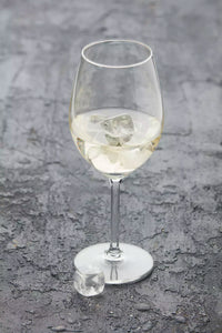 Set de 6 glaçons en cristal avec pochette