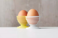 Wire egg cup yellow
