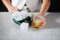 Ice mold spike cube Forest Green