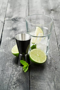 Jigger metallic black 30/50ml