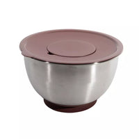 Bol mélangeur avec ventouse et couvervle en PET 4.7L