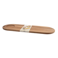 Sharing ovale serveerplank uit acacia 50x18x2 FSC®