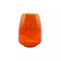 Vase orange Ø 18.5cm H 24.5cm