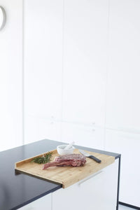 Bamboo over the sink board with groove 60x40x4cm FSC®