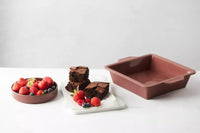 Taartvorm Vintage Maroon 20x20x6cm