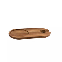 Sharing acacia appetiser serving tray 22x11x2cm FSC®
