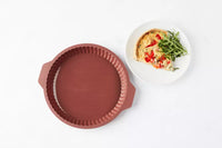Quichevorm Vintage Maroon ø 24cm