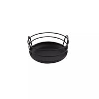 Wire bread basket matt black ø 20.3cm