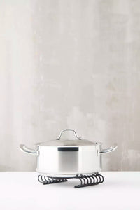 Wire trivet black 18.5x15x3cm