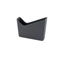 Porte-serviettes en fibre de bambou gris foncé