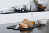 Wood fiber cutting board black 44x32.5cm FSC®
