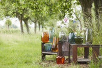 Vase bleu Ø 20cm H 18cm