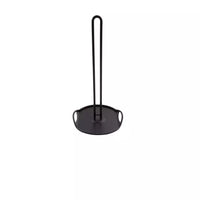 Wire paper towel holder matt black